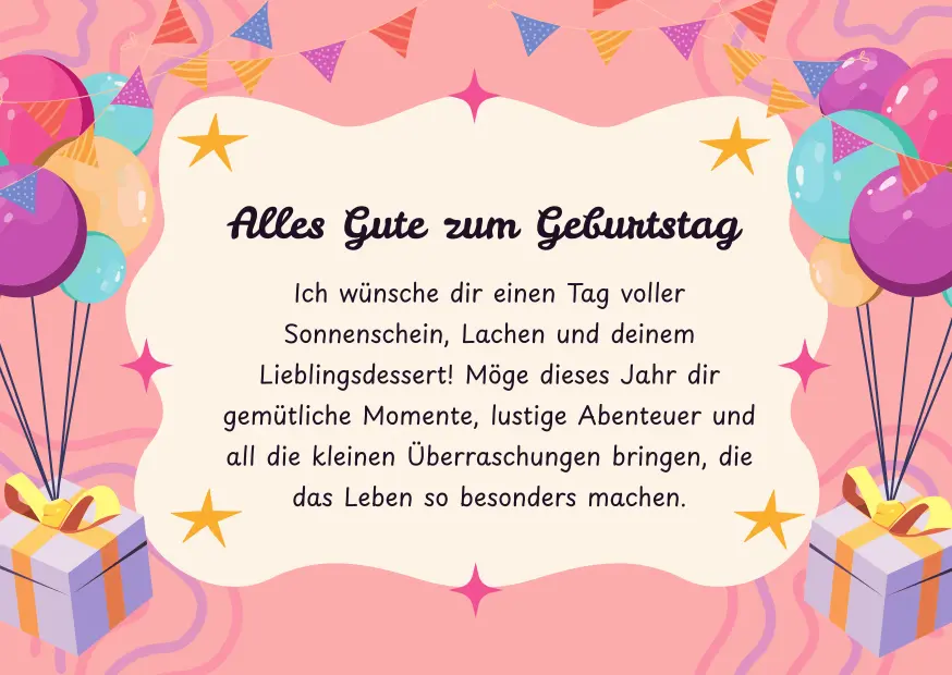 Alles Gute zum 55 Geburtstag