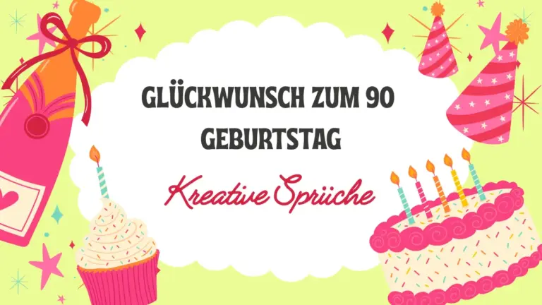 Gluckwunsch zum 90 Geburtstag