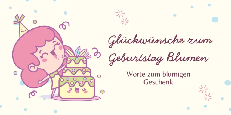Glückwünsche zum Geburtstag Blumen