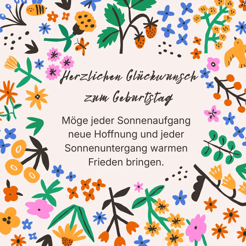 Herzlichen Glückwunsch zum Geburtstag