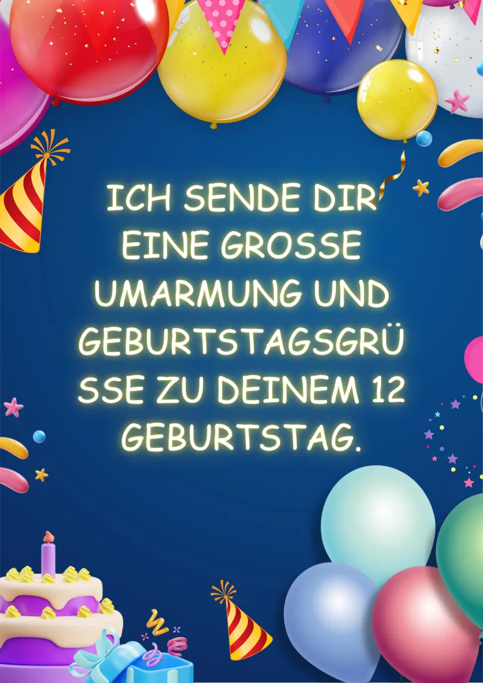 alles gute zum 12