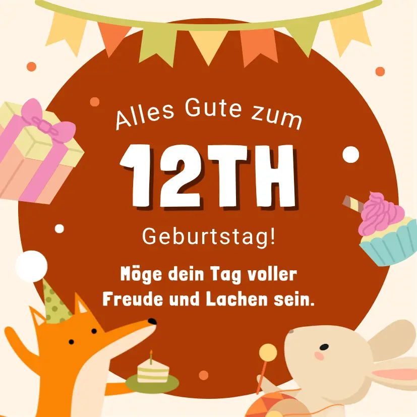 happy 12 birthday