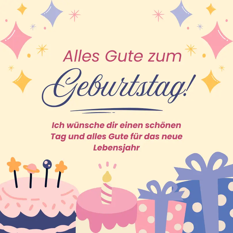 Alles Gute zum Geburtstag!