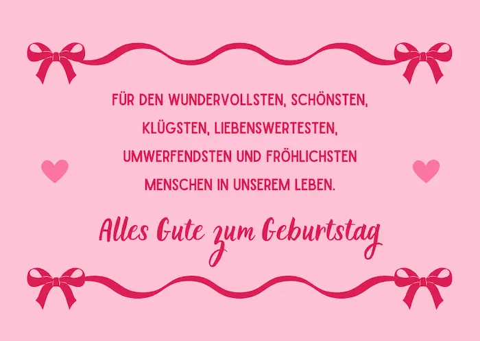 Alles Gute zum Geburtstag