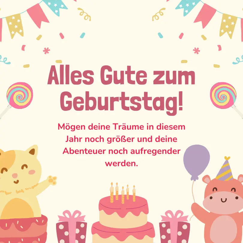 Alles Gute zum Geburtstag