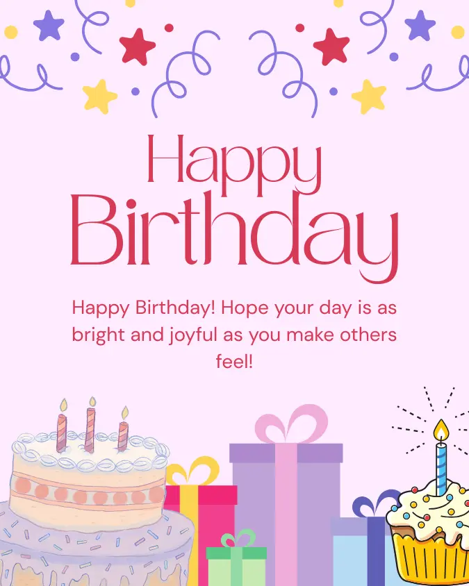 Geburtstagswünsche auf Englisch