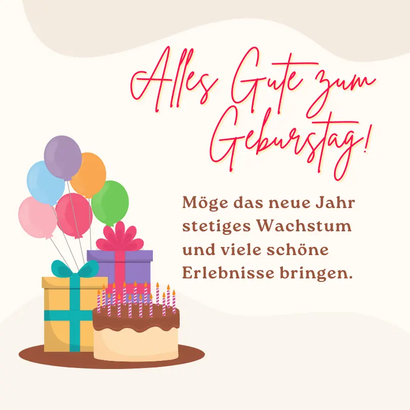 Glückwünsche zum Geburtstag für Kollegen