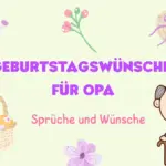 Glückwunsch zum Geburtstag Opa