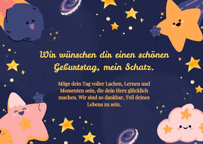 alles gute zum geburstags