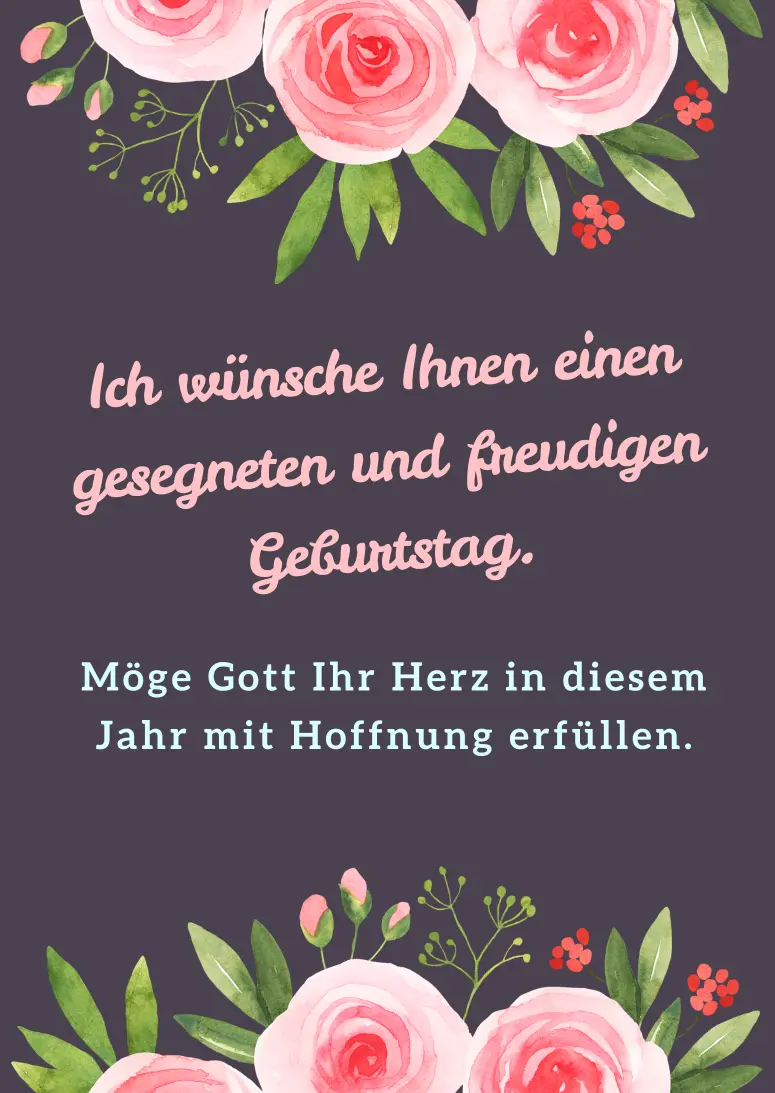 christliche Geburtstagswünsche