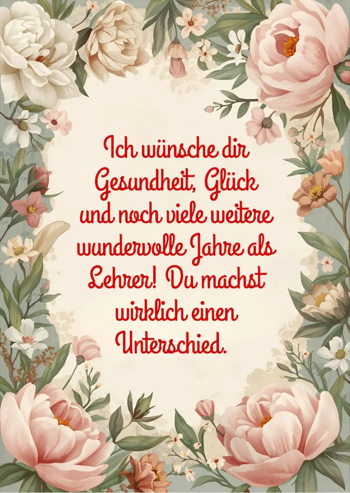 lehrer glückwünsche zum geburtstag