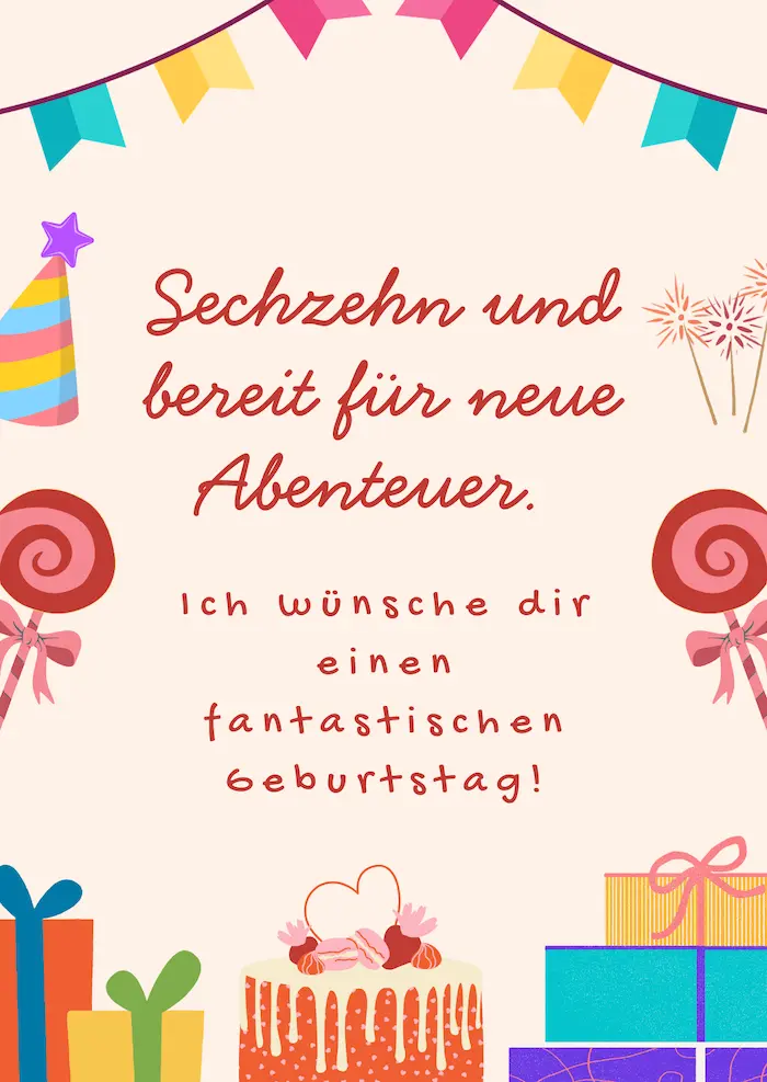 whatsapp glückwünsche zum 16 geburtstag
