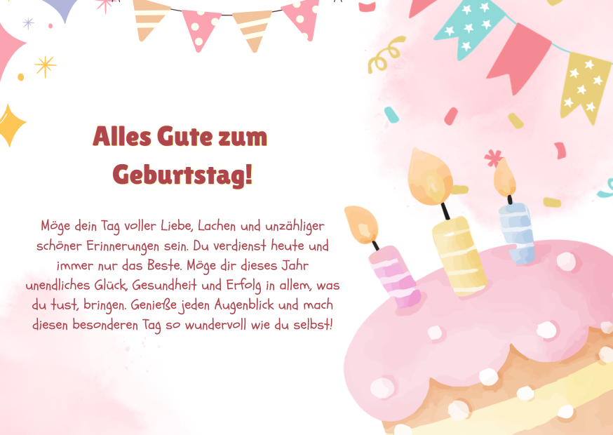 Alles Gute zum Geburtstag