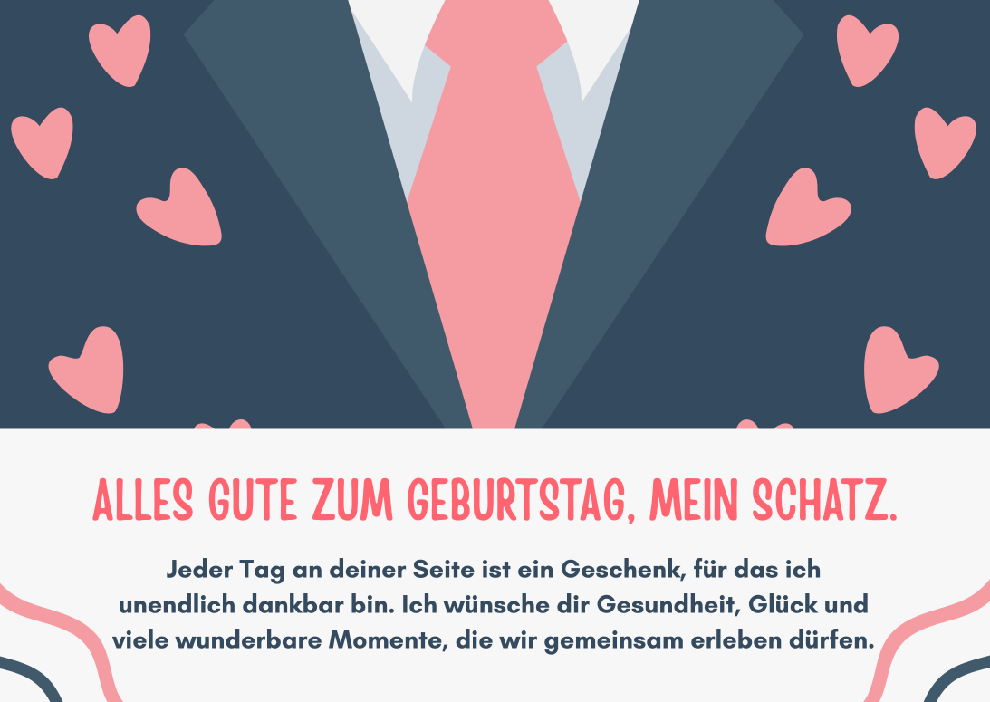 Geburtstagswünsche für den Ehemann